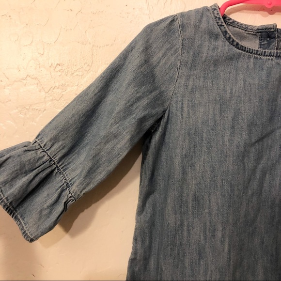 ❌SOLD❌BABY GAP Toddler Chambray Dress - Picture 2 of 4